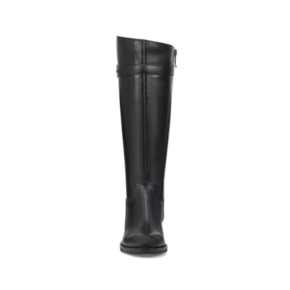 Black Leather Knee High Riding Boots Easy Spirit Aubrey Size 9.5 Wide - Picture 6 of 9